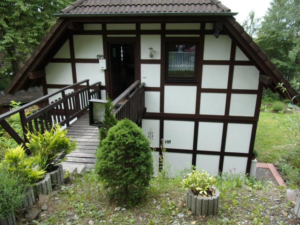 Ferienwohnung Hartmann Frankenau 外观 照片