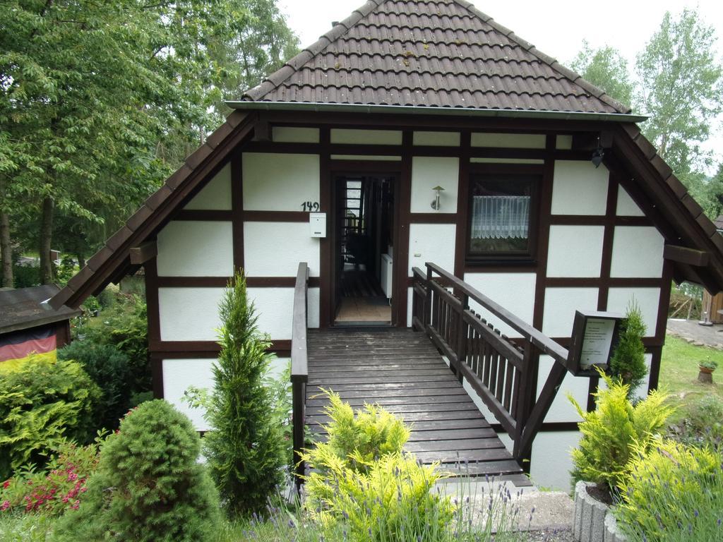 Ferienwohnung Hartmann Frankenau 外观 照片